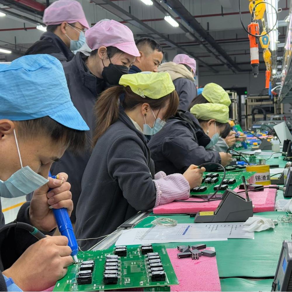 The 2024 CHISAGE ESS Inverter Manufacturing Center Skills Competition Concludes Successfully 02(2)