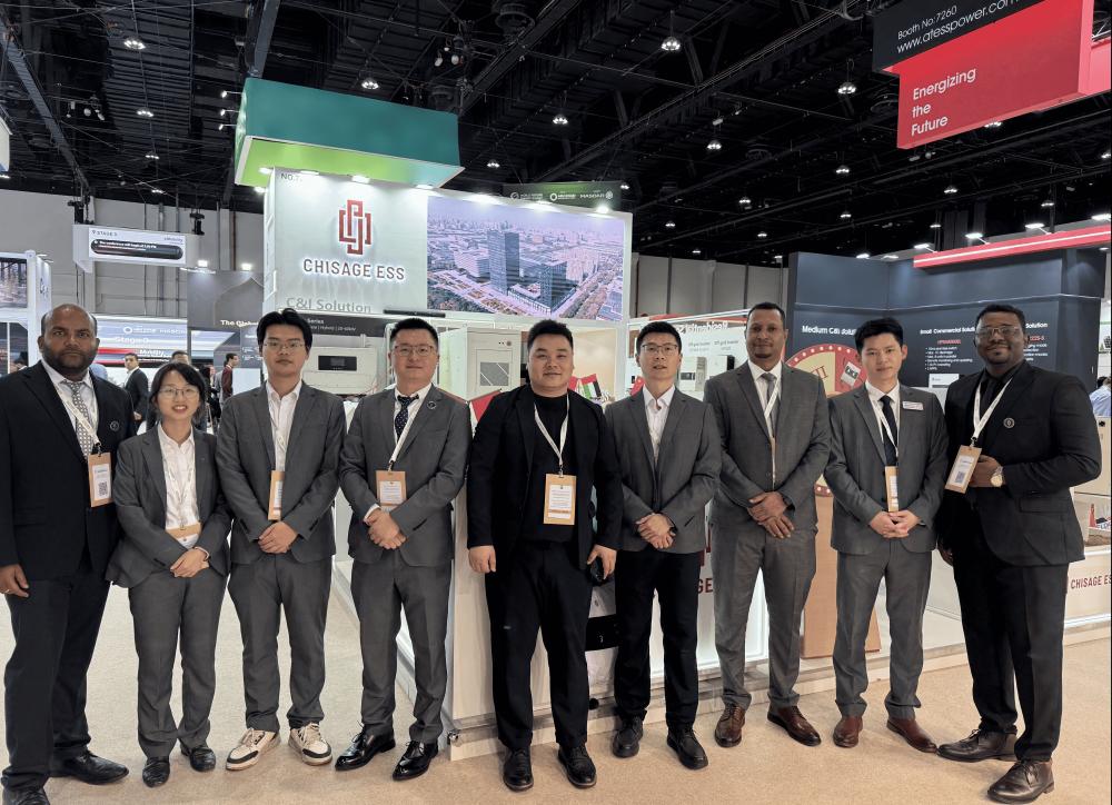CHISAGE ESS Shines at the Abu Dhabi World Future Energy Summit to Kick Off the Year 03(1)