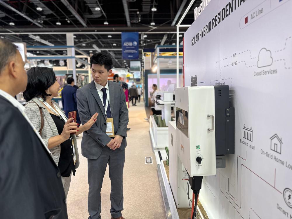 CHISAGE ESS Shines at the Abu Dhabi World Future Energy Summit to Kick Off the Year 08(1)