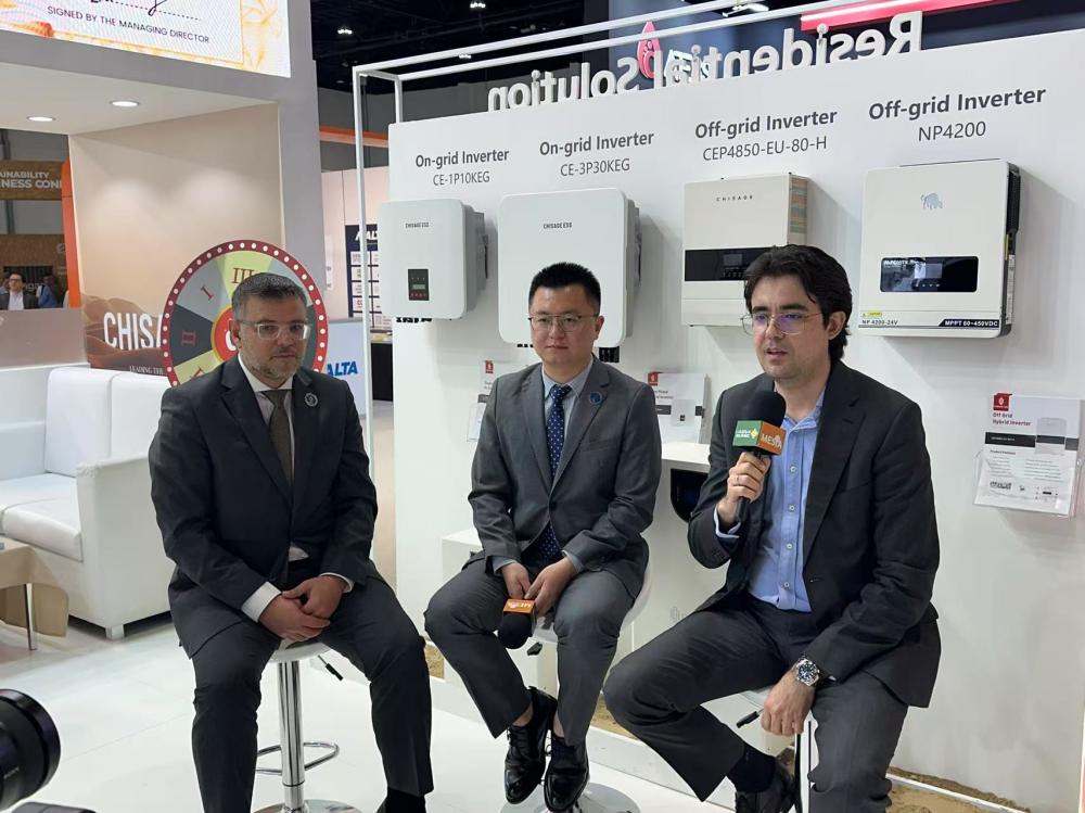 CHISAGE ESS Shines at the Abu Dhabi World Future Energy Summit to Kick Off the Year 15(1)