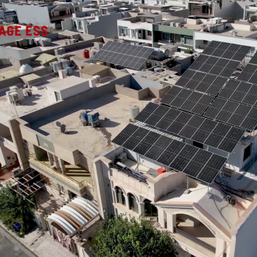 Chisage ESS Rooftop Solar Panel Installation