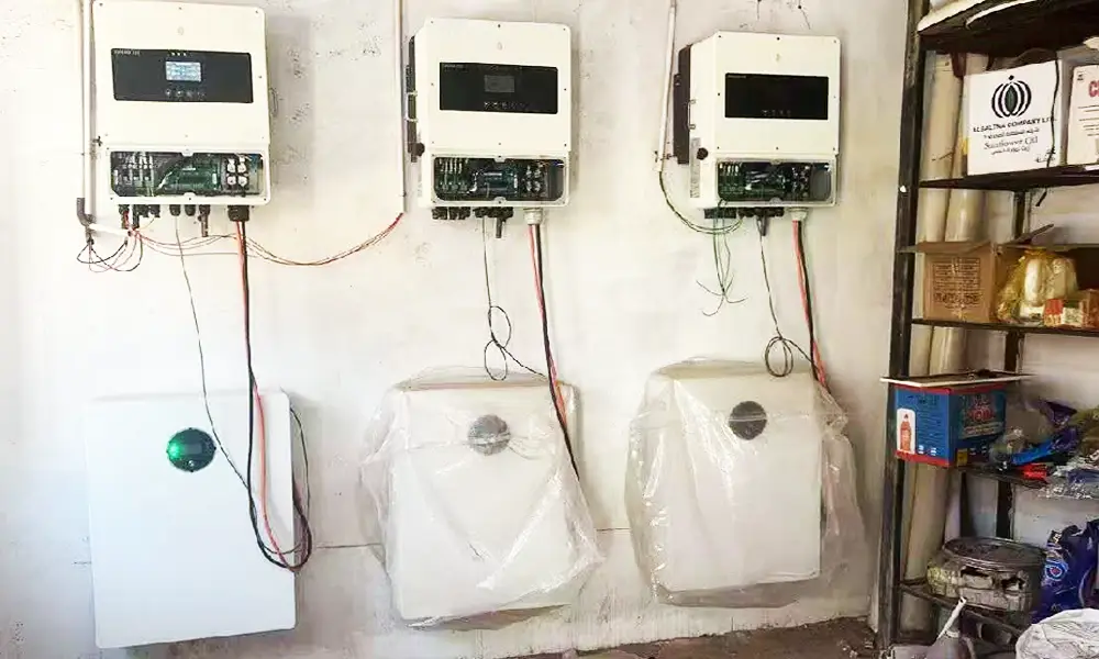 Sudan 42kW/30kWh Auto Repair Shop Energy Storage Project