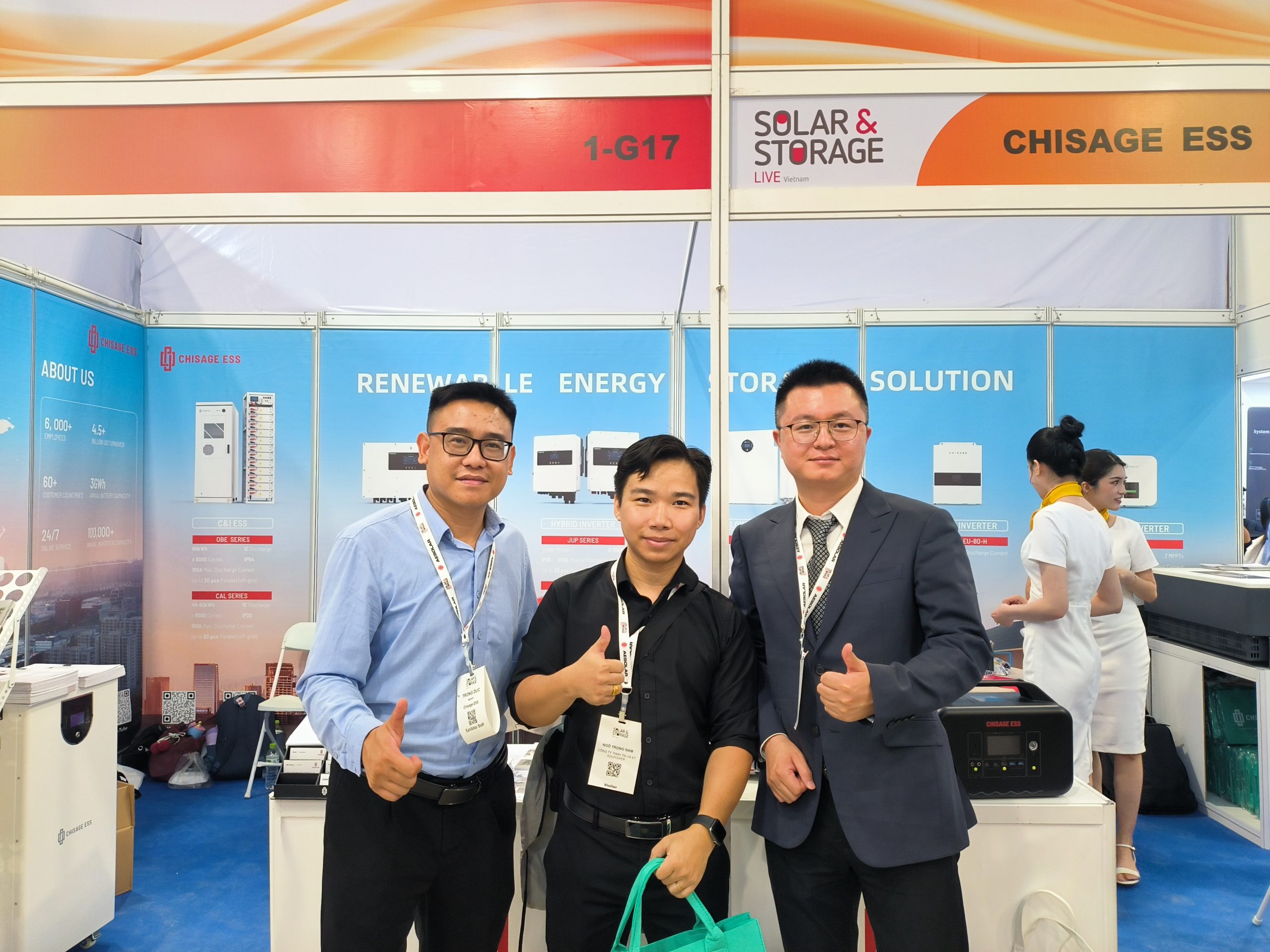 CHISAGE ESS Shines at Solar & Storage Live Vietnam 2025 (7)