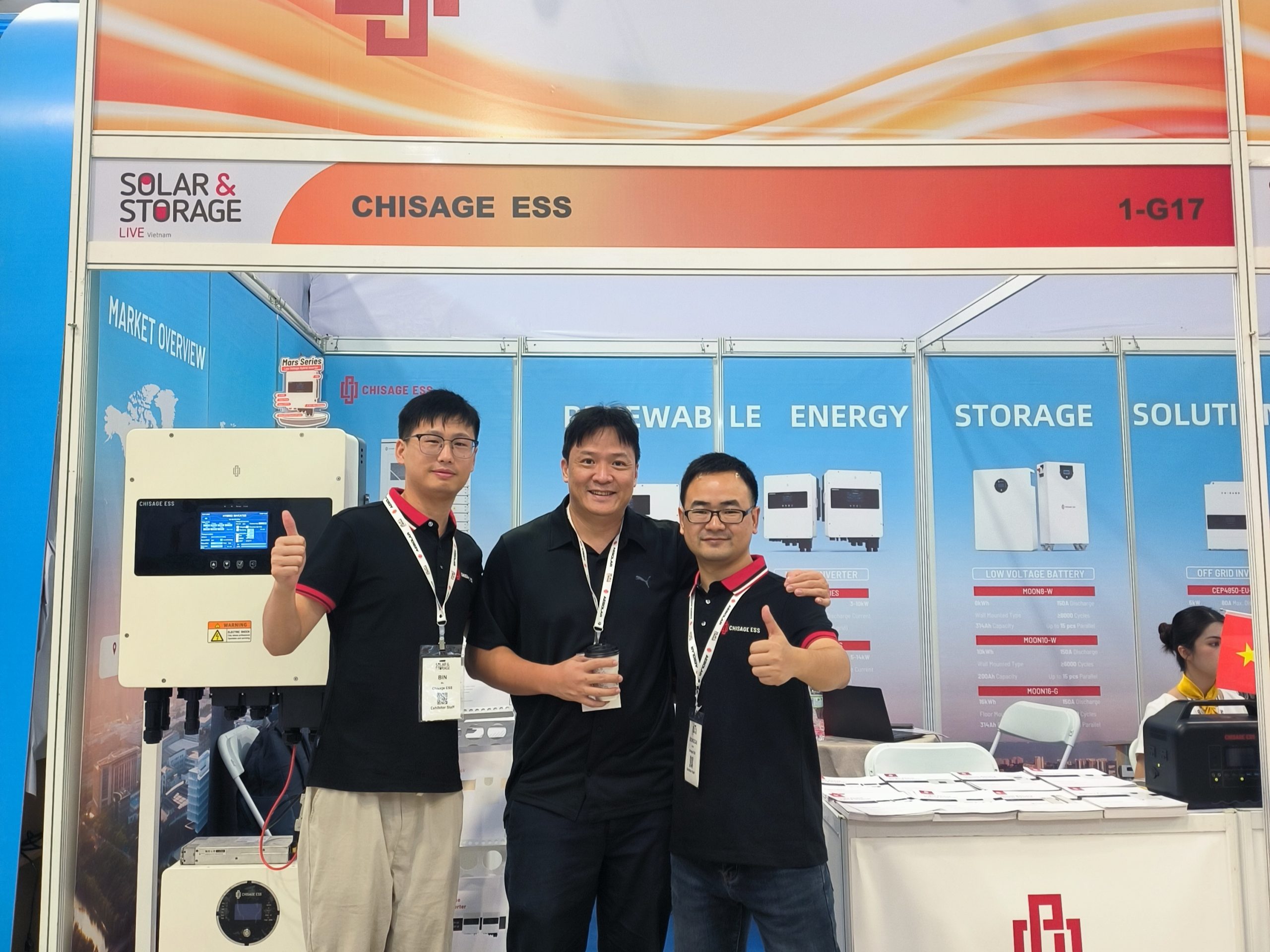 CHISAGE ESS Shines at Solar & Storage Live Vietnam 2025 (8)