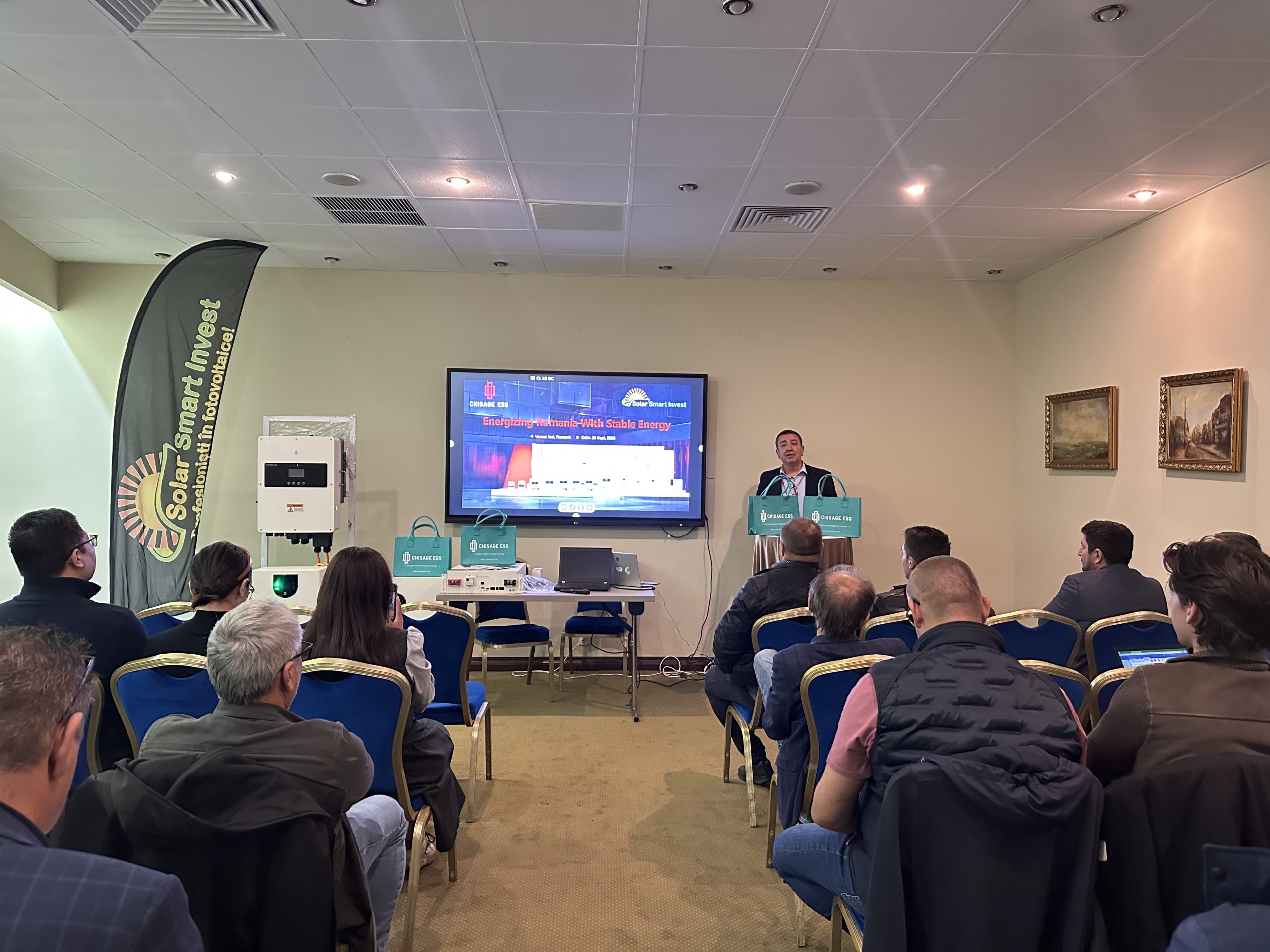 CHISAGE ESS Illuminates New Opportunities in Romania (2)