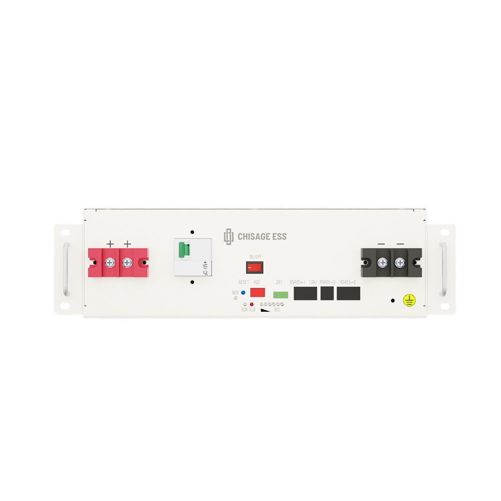 CHISAGE ESS MOON5-R Pro Rack-mounted 5.12kWh LiFePO4 Battery with Circuit Breaker
