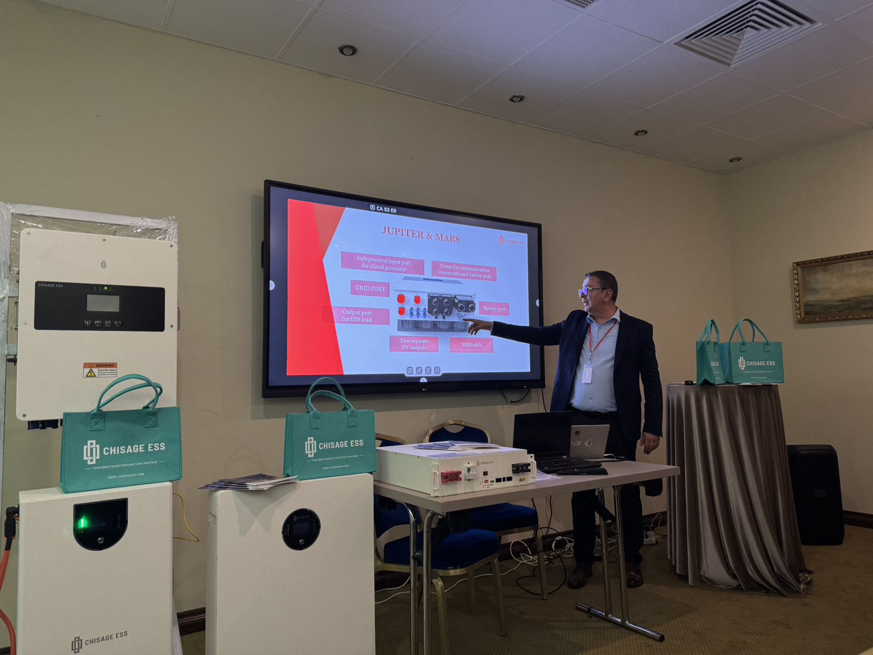 CHISAGE ESS Illuminates New Opportunities in Romania (3)