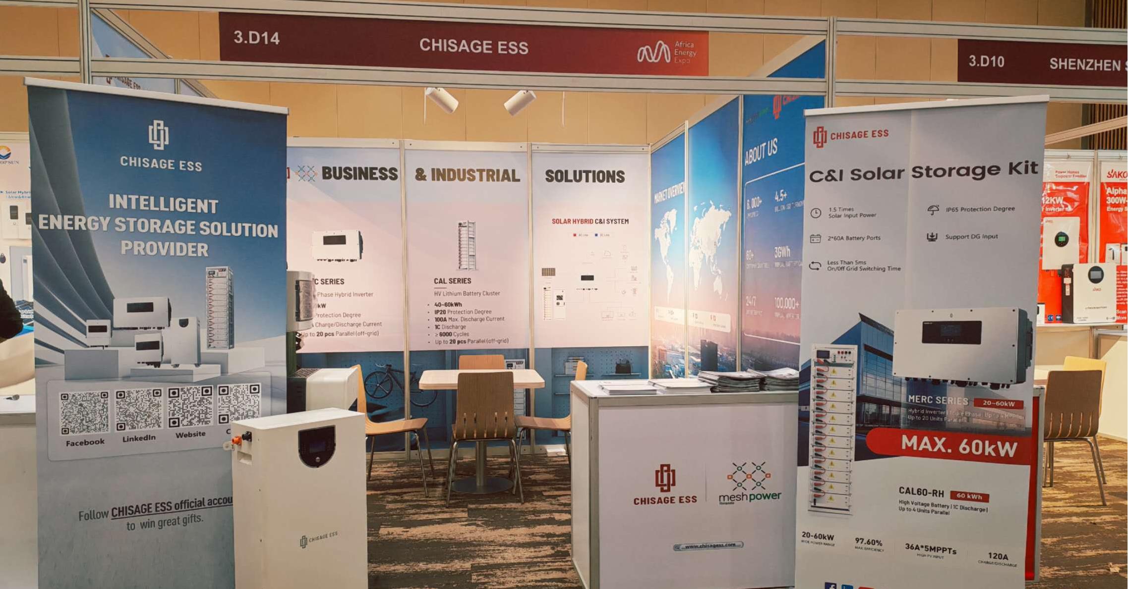 CHISAGE ESS Shines at Rwanda Africa Energy Expo (2)