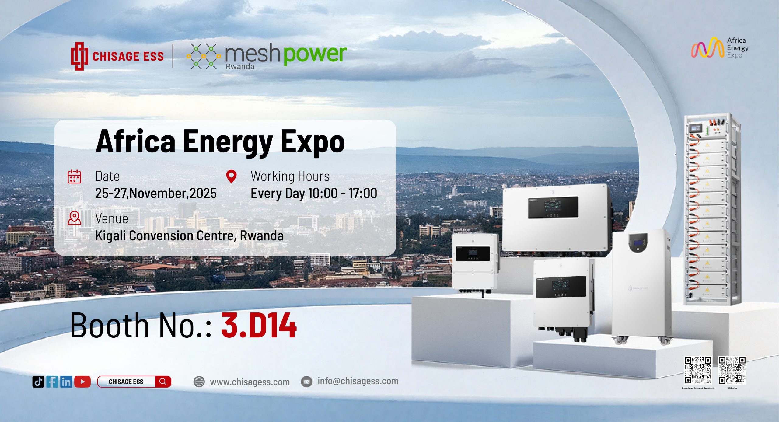 CHISAGE ESS Shines at Rwanda Africa Energy Expo (1)